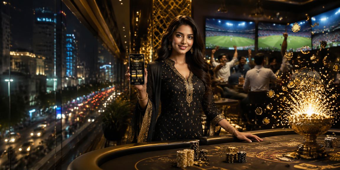 Indian Andar Bahar card game in play