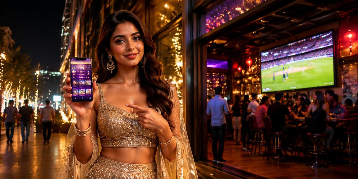 Indian user enjoying sports betting and gaming at 3109 on mobile
